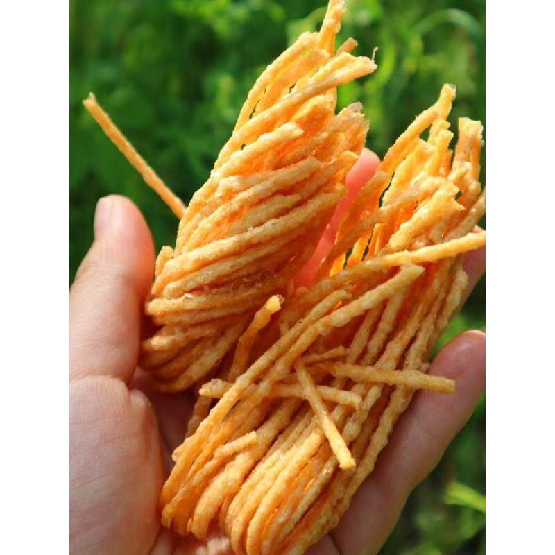 现货鲁小香沂蒙馓子咸香酥脆现做现发油炸细长条麻花点心怀旧童年