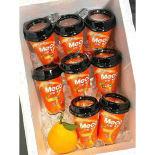 新货meco红美人白月光果茶鲜橙果茶秋季限定果茶水果茶杯装饮