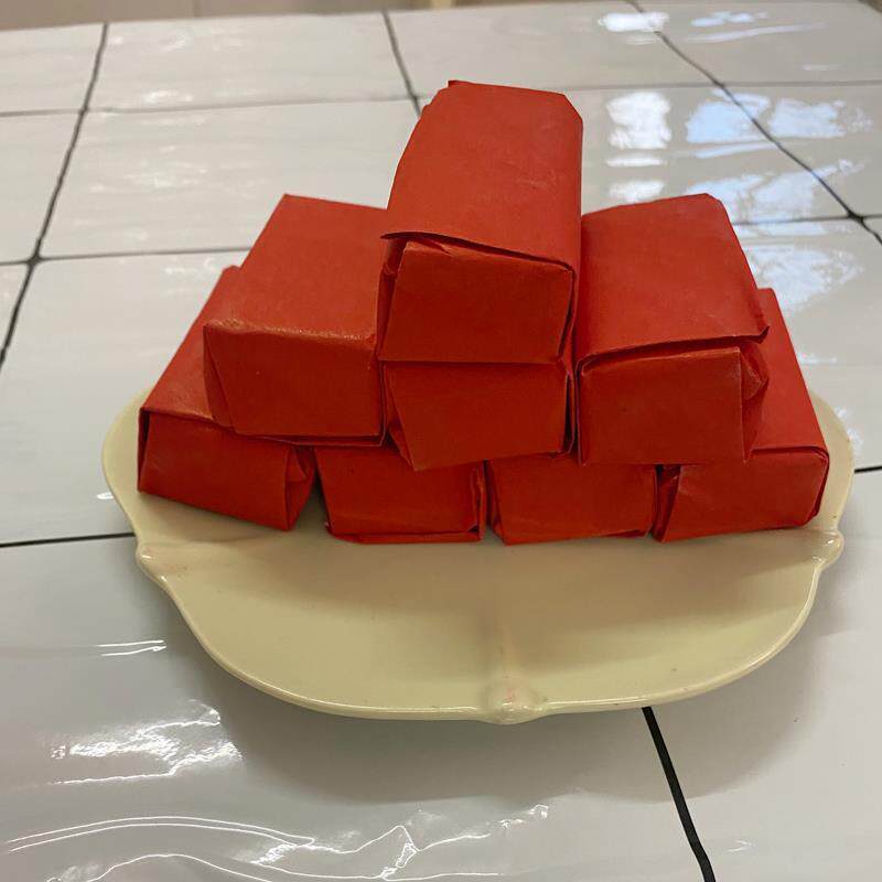 新日期闽南特产漳州龙海白水贡糖红纸全皮花生酥喜糖传统手工糕点