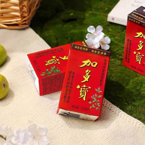 现货加多宝凉茶盒装250mlX6盒装饮品凉茶怕上火喝加多宝