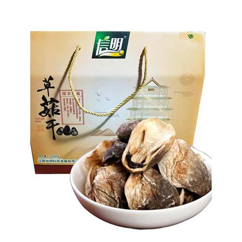 现货江西赣南特产新丰新名草香菇干汤，鲜甜汤，食用菌干货礼盒