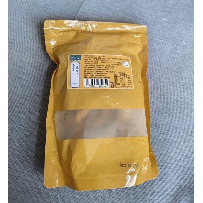 现货鱼美子鸡条麻辣鸡胸肉干/原装风干鸡胸肉干话剧小食500G/袋