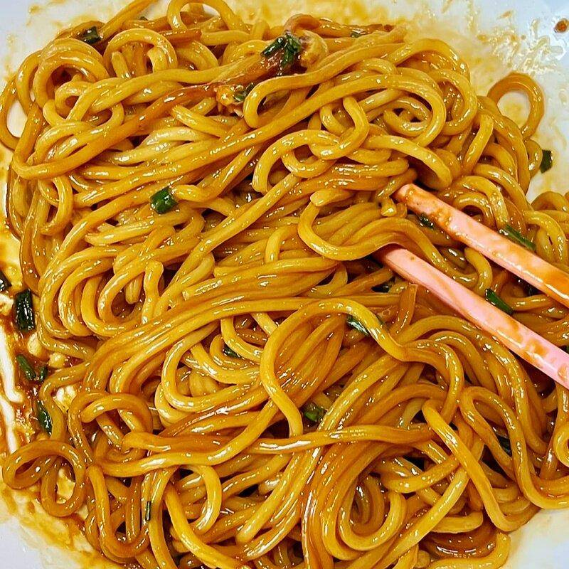 现货娘心拌面 面葱油味花生酱味酸辣味沙县拌面 面手工面 面条泡