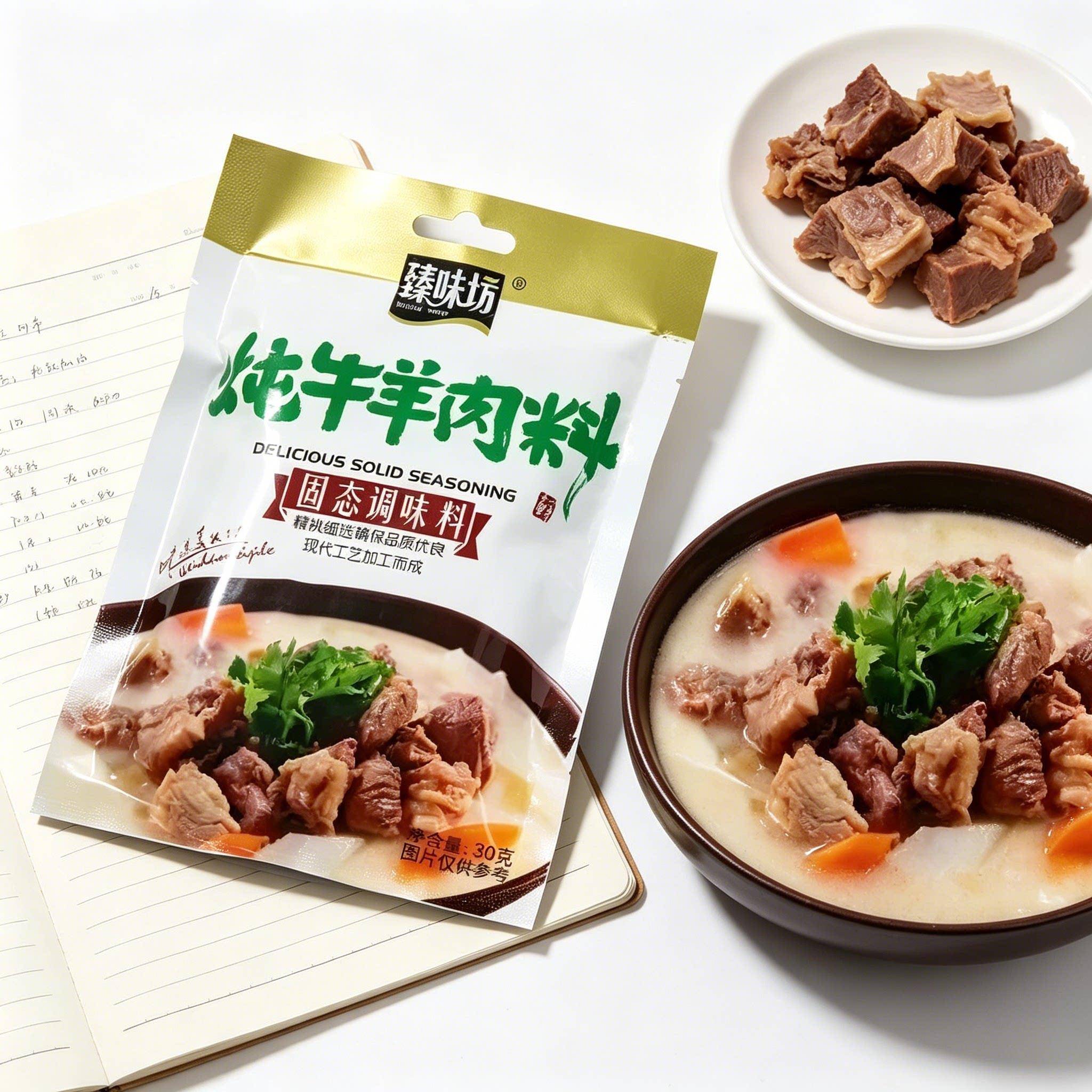 现货正宗炖牛羊肉调味包炖牛肉炖羊肉炖牛腩羊排羊肉汤排骨调味专