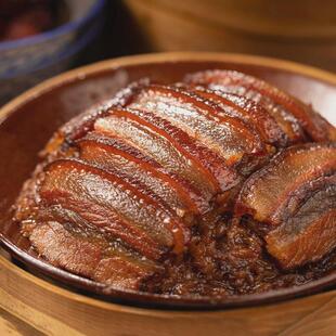 新货正宗四川夹沙肉甜烧白喜沙肉糯米饭五花肉扣肉九大碗加热即