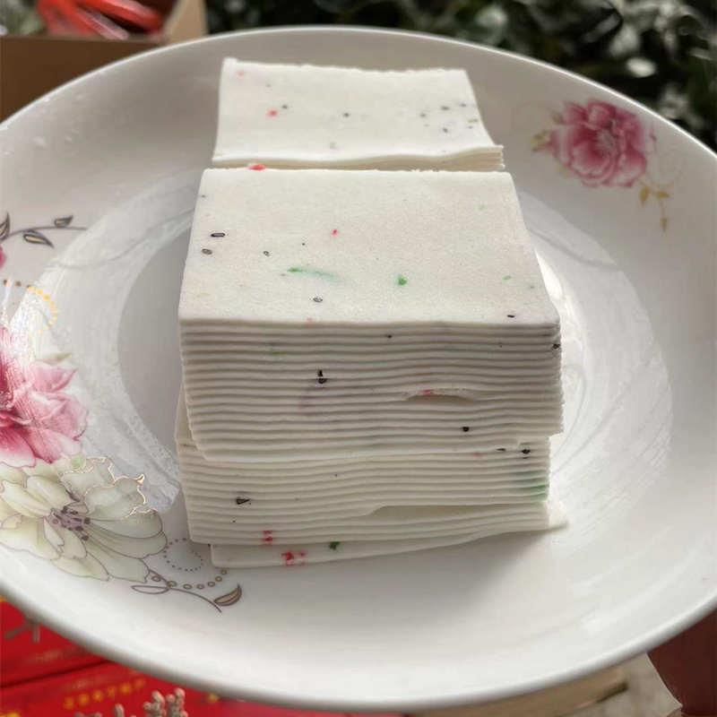 现货江苏阜宁大糕正宗盐城特产条盒装喜步步糕结婚脚踏乔迁云片糕
