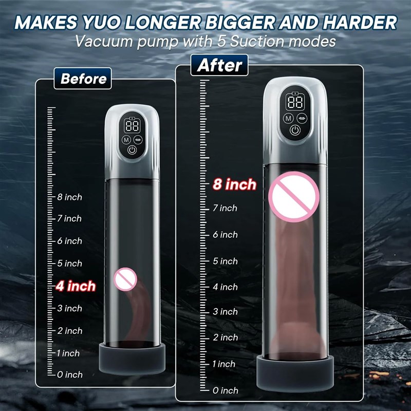 New LCD Electric Penis Pump Penis EnlargeOment Extend Pump