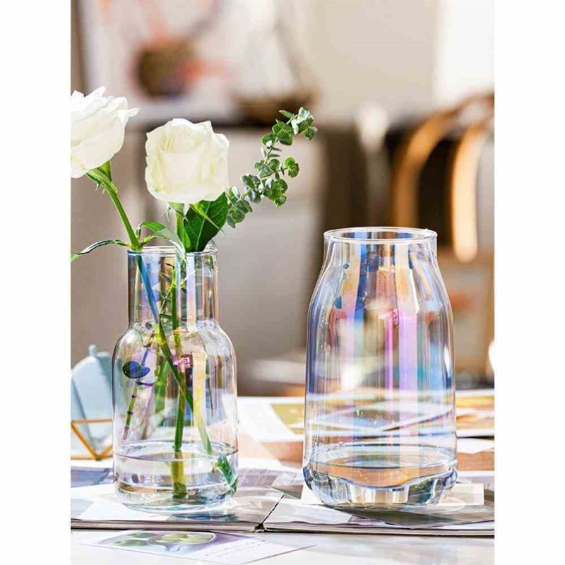 Flower Vase Decoration Home PlasCtic Vase White Imitation Ce