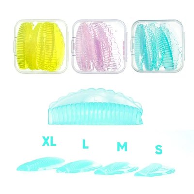 4Pairs Siliconel Eyelash Perming lamination Pad Reusable Las