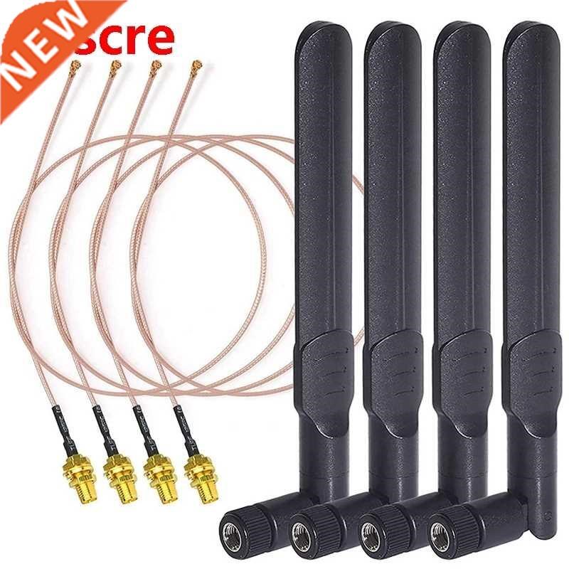 Dual Band WiFi 2.4GHz 5GHz 5.8GHz 8DBi RP-SMPA Male Antenna