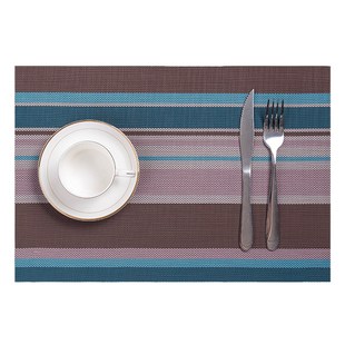 Dining Placematr Chic Pad Leather Table Elegant Mat Water