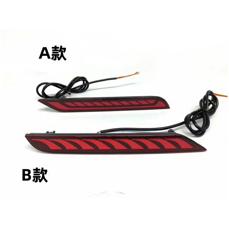 FOR23款innova扫描后杠灯带行车刹车转向流光LED后保险杠尾灯改装