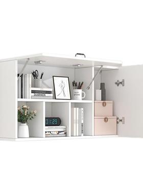 壁挂书柜书架墙上置物架卧室儿童书柜储物柜客厅阳台壁挂式吊柜