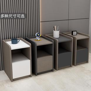 床头柜实木板极窄款小型迷你25/35/40卧室30cm宽床边窄夹缝柜