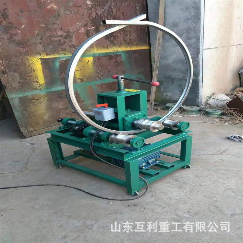 蔬菜大棚五金钢管盘圆弯圆机