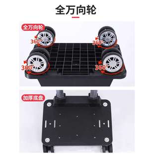 PK7J轻便购物车学生书包拉杆车折叠行李车家用买菜搬运小推车手拉