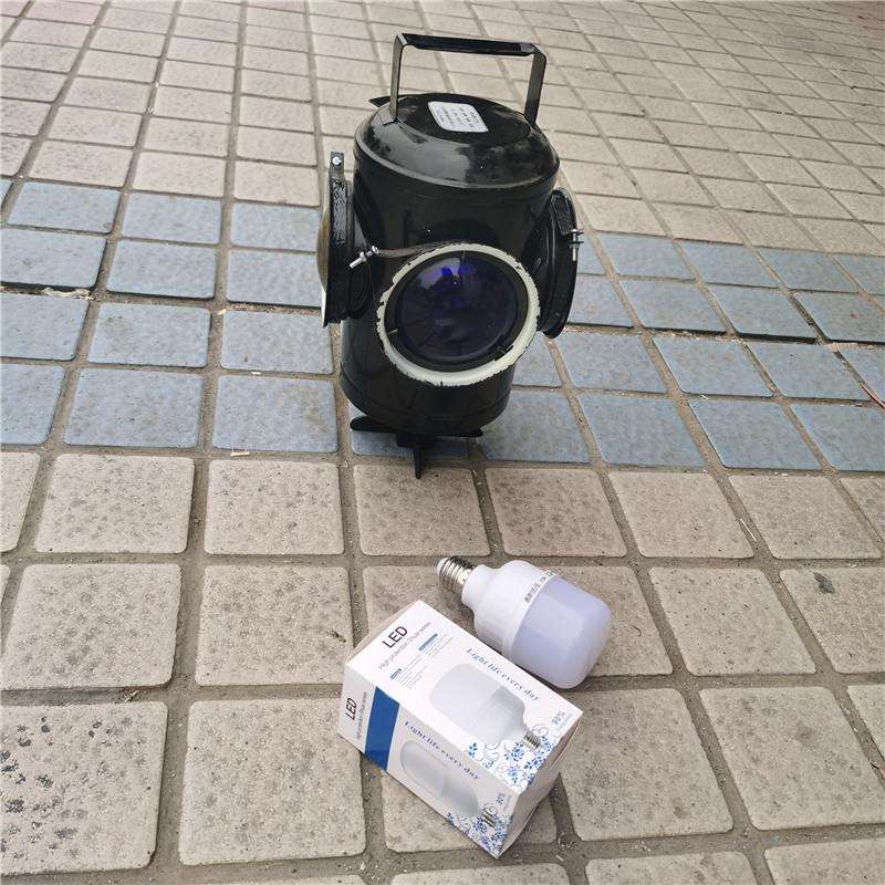 四面防护信号灯bzd鸿聚铁壳轨道信号灯立式扳道器信号灯现货