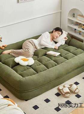 狗窝双人折叠小户型小沙发家用女懒人沙发简易家具阳台卧室简约男