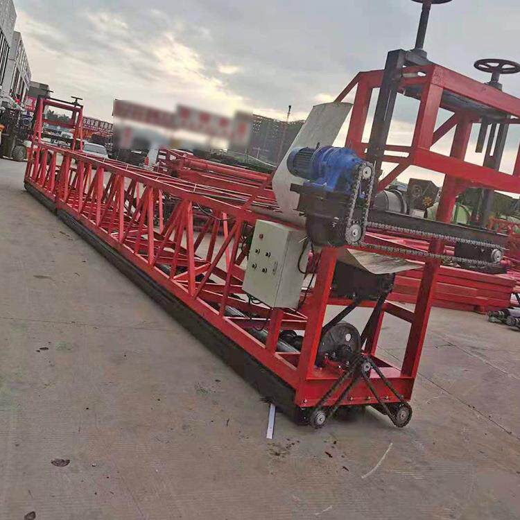 1修路修桥三滚轴整平机滚筒自行走的找平机混凝土水泥摊铺机