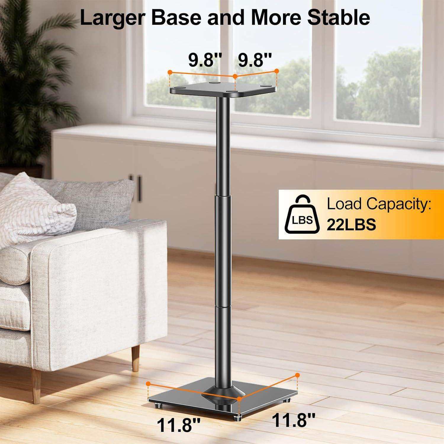 音箱支架落地音响支架适配sonos音箱支架高度可调节爆款