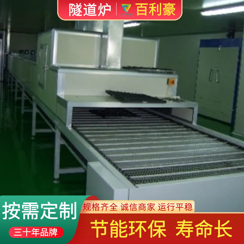 百利豪网带烘干炉 高温烘干隧道炉 耐高温隧道窑高温金属网带