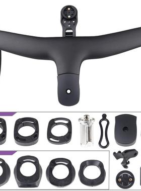 T1000全碳纤维公路自行车一体弯把5D弯把内走线电子变速DI2