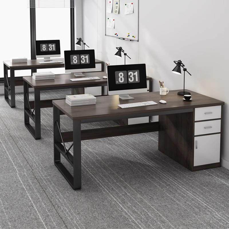 职员办公桌简约现代员工位桌椅组合办公室桌子家用简易书桌电脑桌