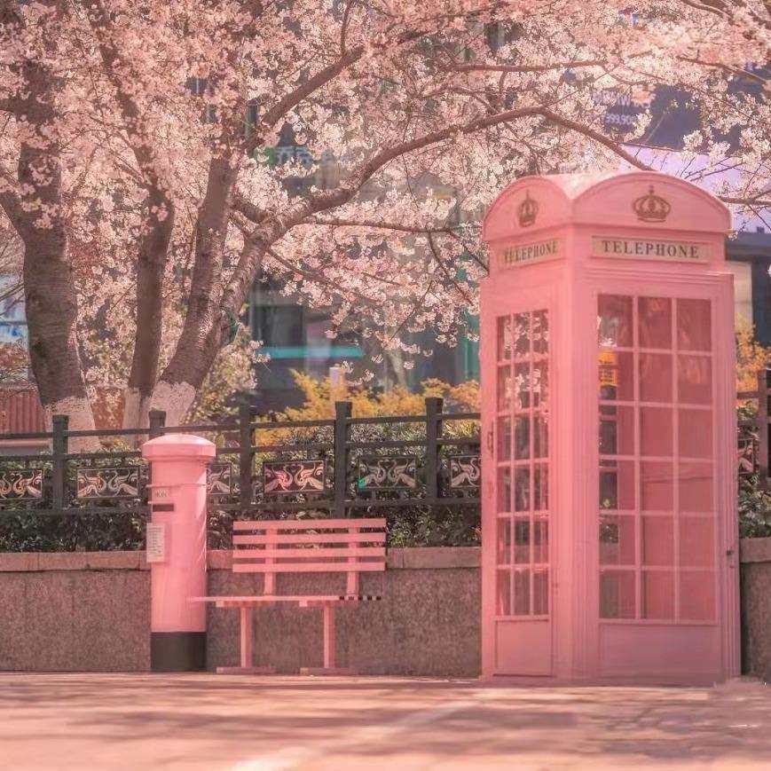 创意复古电话亭套装邮筒路牌双人长椅网红店铺摆件装饰美陈陈设