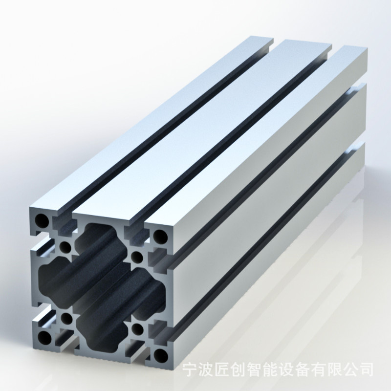 8080G宁波工业铝型材合金方管自动化框架工作台流水线防护罩
