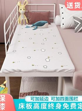 拼接床加宽床边床铁艺儿童床带护栏延边床婴儿床小床拼接大床神器