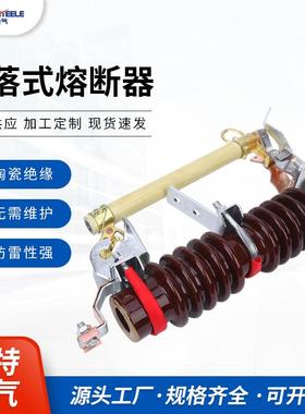 跌落式熔断器RW11-12/200A户外陶瓷高压熔断器