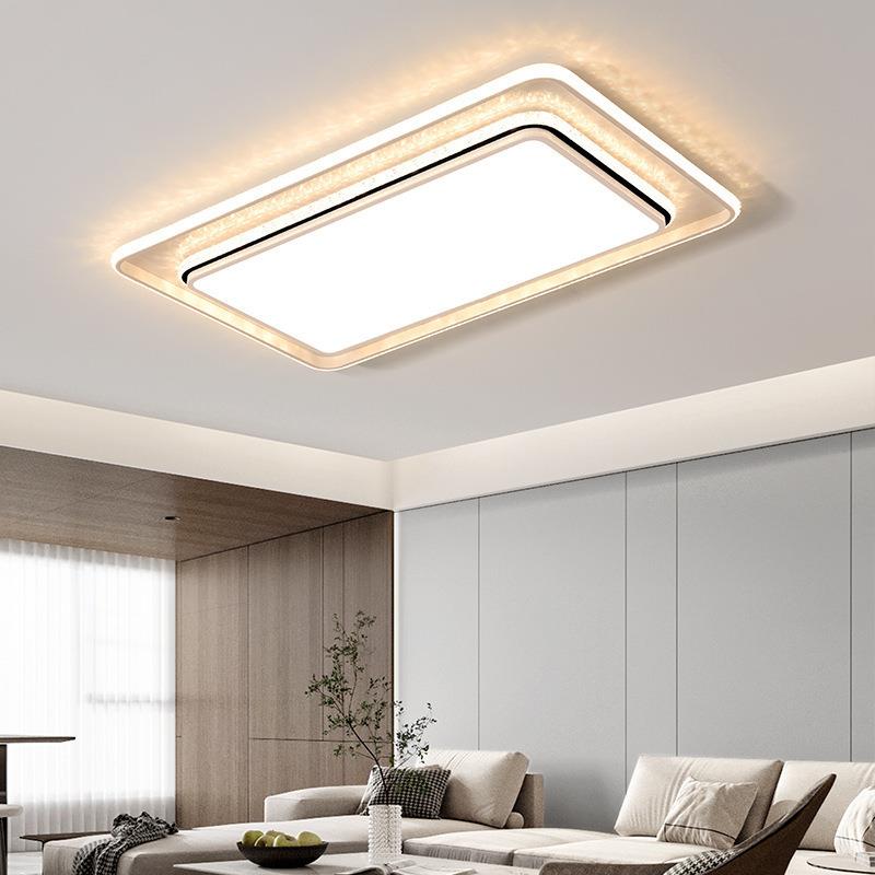 客厅灯轻奢水晶吸顶灯2023年新款大厅主灯卧室灯简约现代led灯具