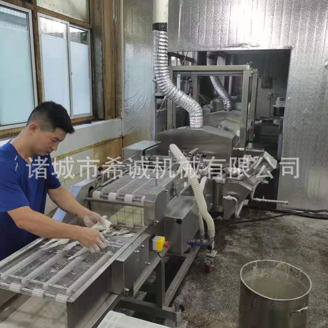 全自动潜入式上浆上粉机