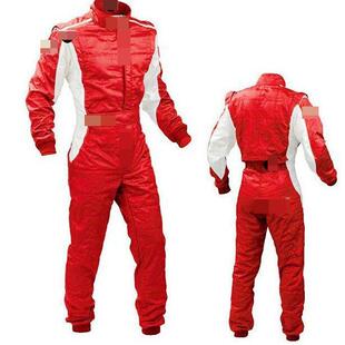 现货汽车连体赛车服练习服男女卡丁车漂移赛车服夏季赛车手套