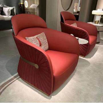 意式后现代风客厅系列——休闲椅