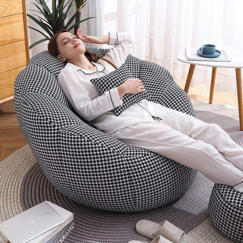 懒人沙发椅子客厅小户型可躺可卧单人靠背凳卧室阳台