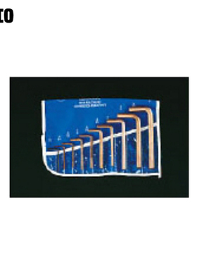 日本 ESCO一喜 六角扳手 10件套 EA642LT 内六角扳手 进口