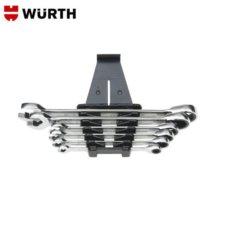 WURTH/伍尔特双向棘轮快板双棘轮梅花开口扳手两用扳手汽修扳子