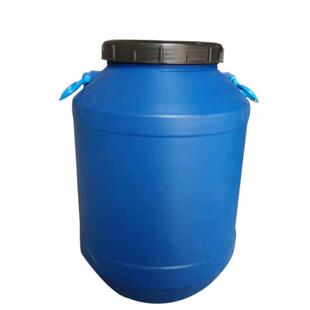 耐酸碱蓝色PE涂料桶带盖乳胶提手圆形涂料桶防水材料化工包装桶