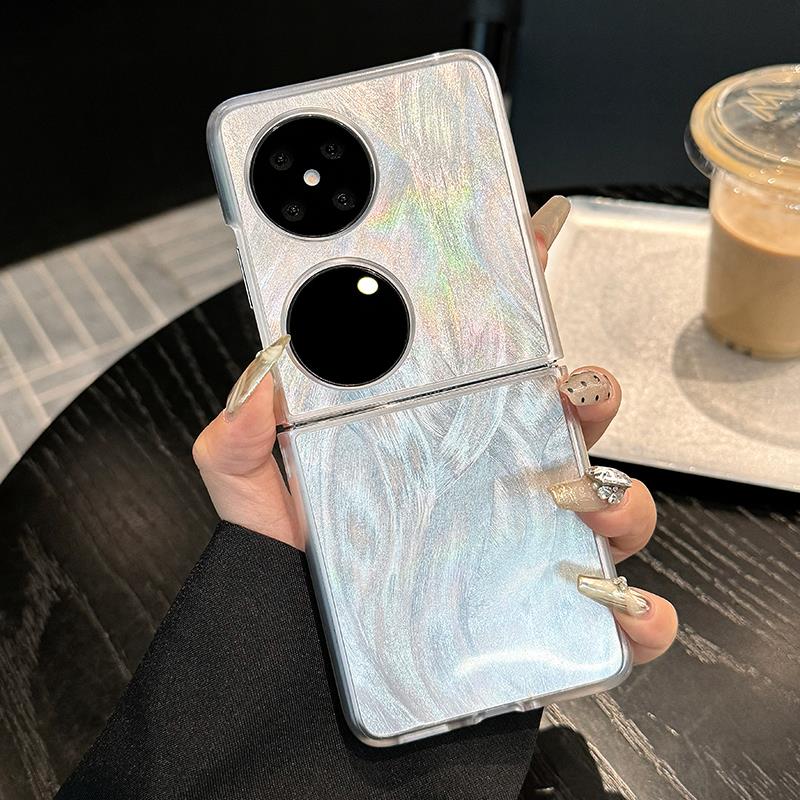 渐层烫金适用华为pocket2