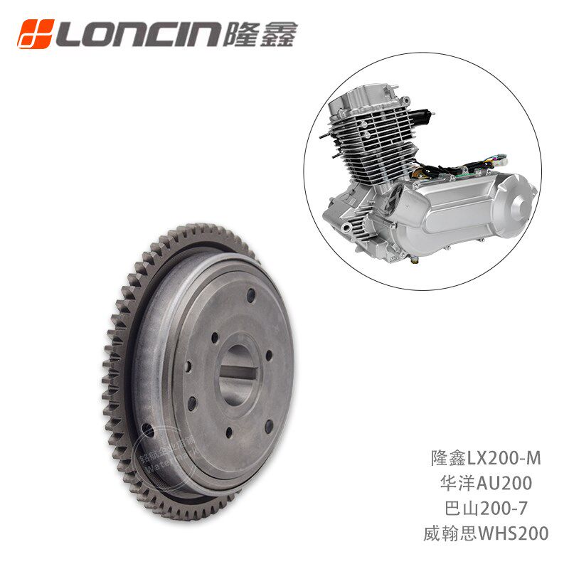 隆鑫华洋巴山沙滩车发动超越本体动盘
