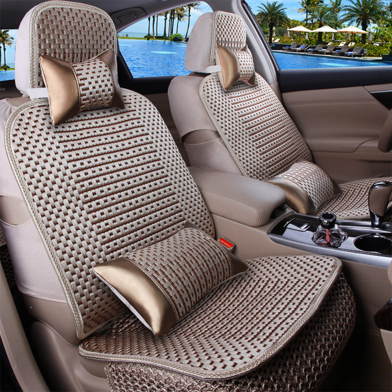 亚 新智跑狮跑 夏季冰丝汽车坐垫夏天全包座垫座