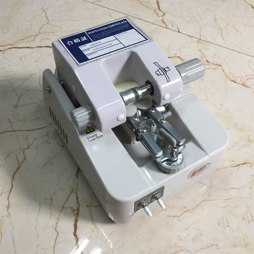 眼镜仪器设备1800ADT型开槽机 不锈钢面板 半框开槽 大塑料轮