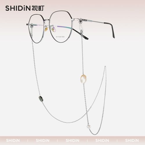 元贝复古时尚珍珠眼镜链子女轻奢风级感设计挂脖墨镜挂绳防脱落