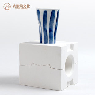 压力杯石膏注浆模具陶瓷陶艺工具材F料定制水杯瓶子石膏模型模具