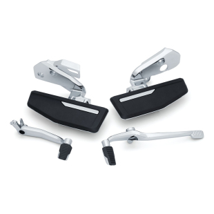 新款年后L金翼改装司大踏板换挡刹车脚踏黑色镀铬