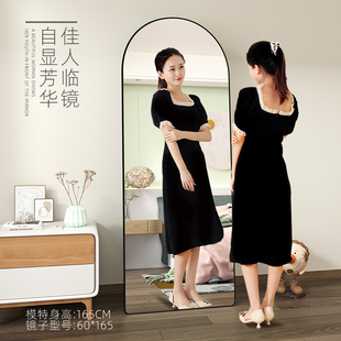 镜子墙穿衣镜卧室落地镜女生宿舍试衣镜挂墙壁挂全身镜