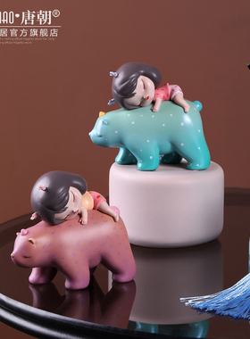 可爱少女心暖熊绮梦小摆件桌面装饰公主风情人节送闺蜜女生日礼物