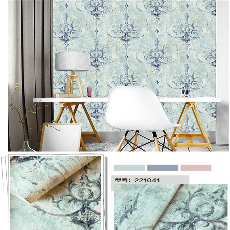 北台墙纸美式欧式花背景壁纸221041 221042 221043 221044 221045
