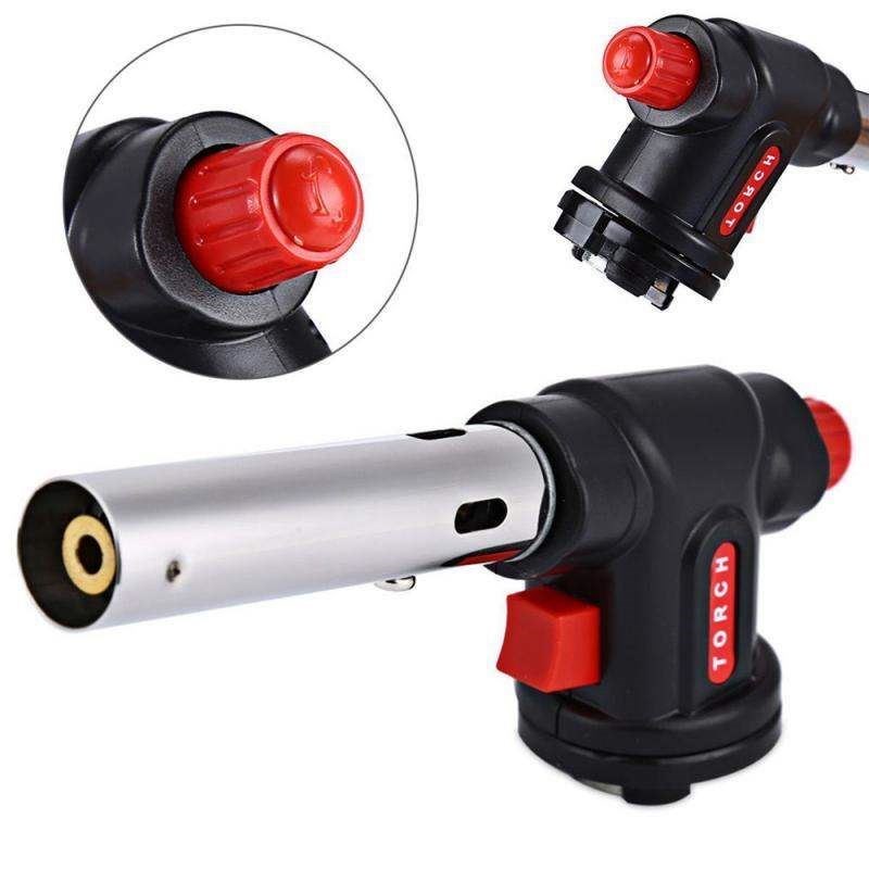 camping gas torch welding fizre maker butane burner metal fl